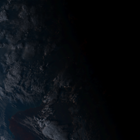 Earth from Himawari 8