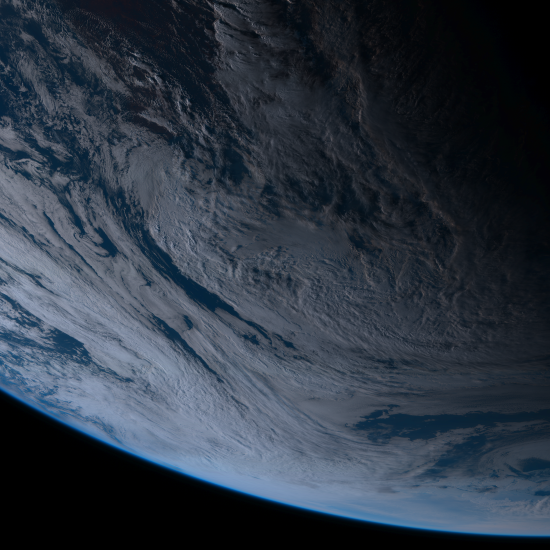 Earth from Himawari 8